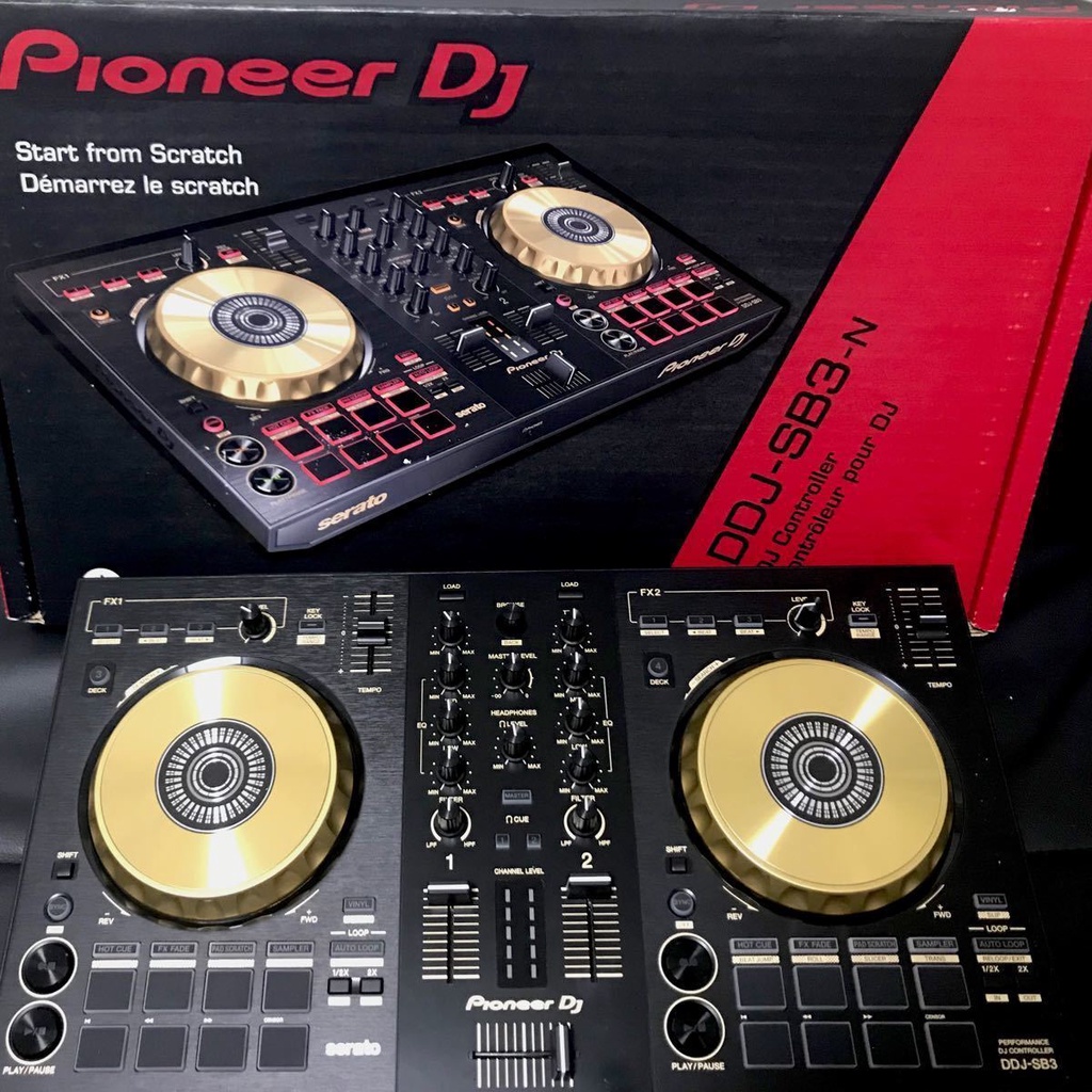 Pioneer Dj Ddj-sb3 2-channel Serato Controller In Box | Shopee Brasil