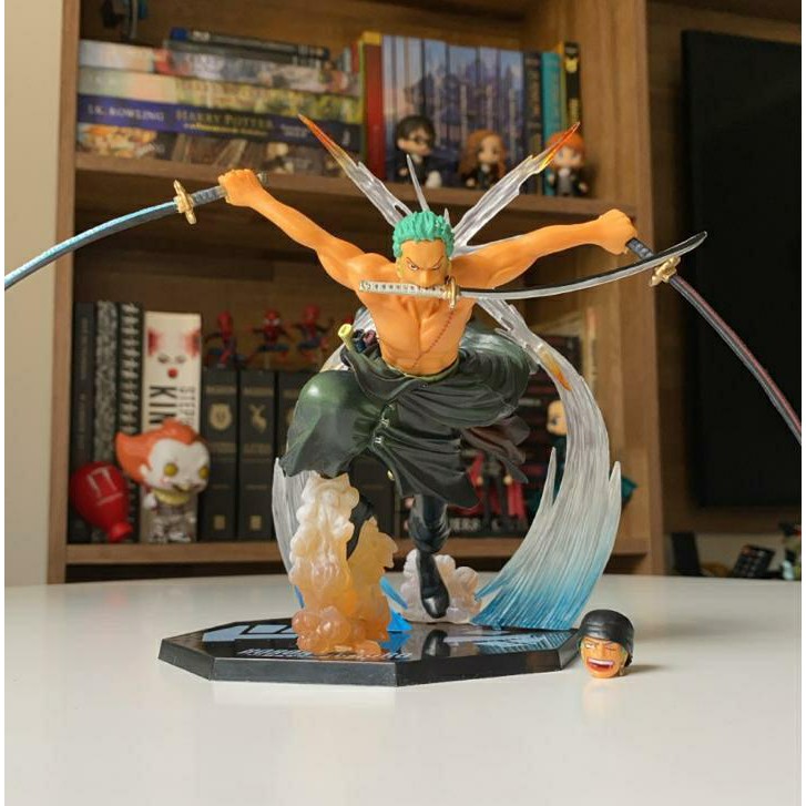 One Piece Action Figure Roronoa Zoro - Boneco Colecionável Luffy Shanks Sabo Ace