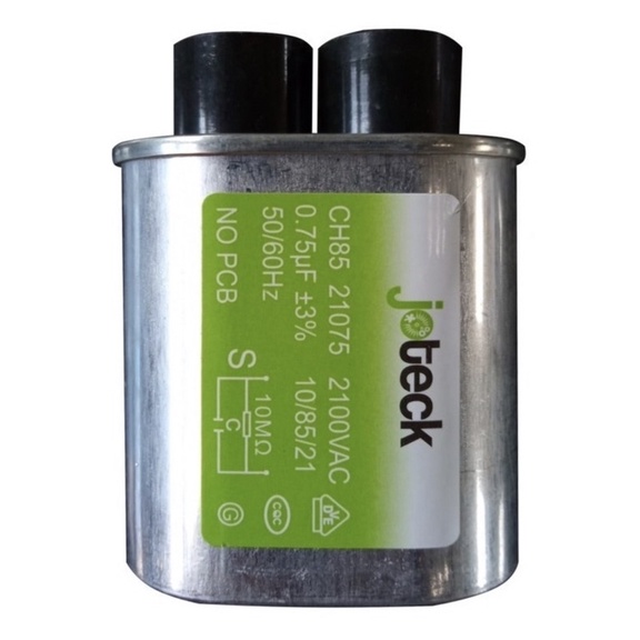 Capacitor Microondas Alta Tensão 0,75uf 2100v Joteck
