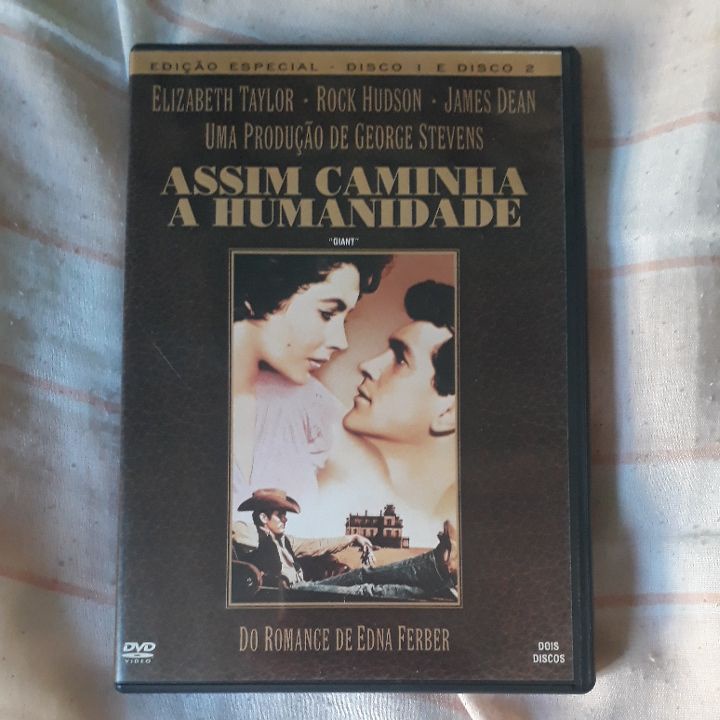 Assim caminha a humanidade dvd duplo Elisabeth taylor James dean