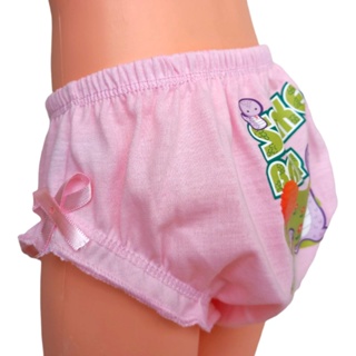 kit de 10 Calcinhas Infantil de Bebê  Menina com Estampas de personagens em Oferta na Shopee