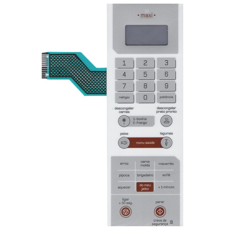 Membrana Micro-ondas Compatível Com Brastemp Bms35 Bms 35 Maxi
