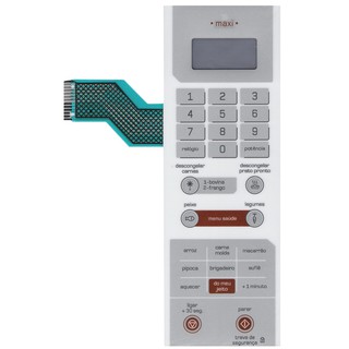 Membrana Micro-ondas Compatível Com Brastemp Bms35 Bms 35 Maxi