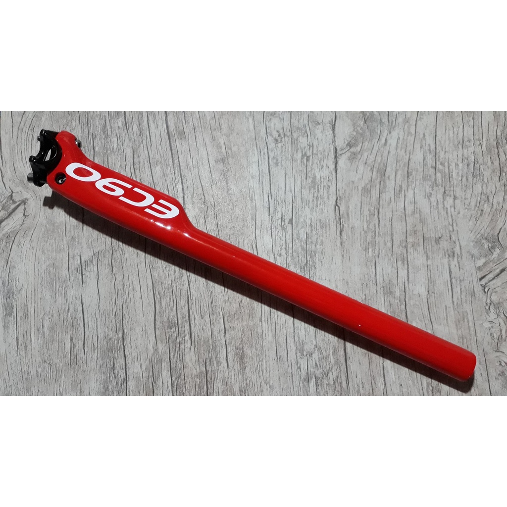 Canote Ec90 Carbono 31.6mm X 400mm Recuo Aero - Bike MTB Speed