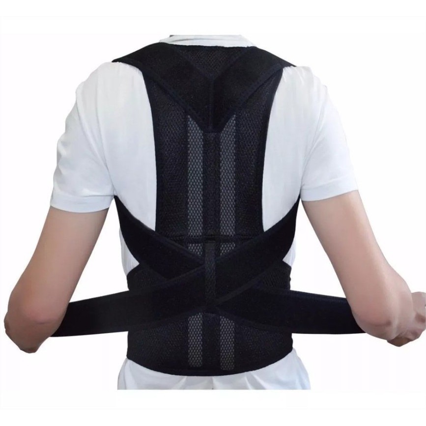 Cinta Para Corrigir Coluna Melhorar Postura Melhor L | Shopee Brasil