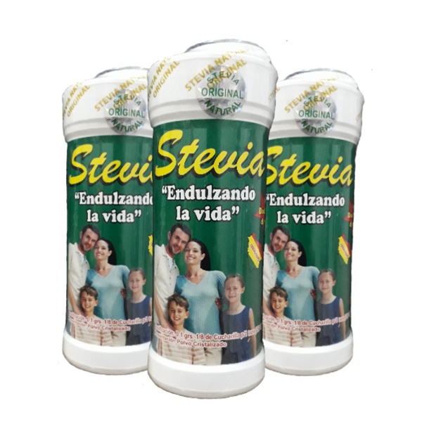 Adoçante  Natural Stevia Estevia Pura kit 3