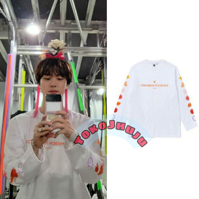 Camiseta De Manga Comprida Várias Cores Com Algodão BTS Concert