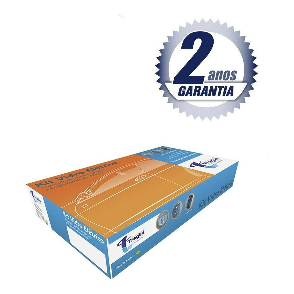 Kit Vidro Eletrico Tragial Monza Tubarao 83 A 96 2 Portas