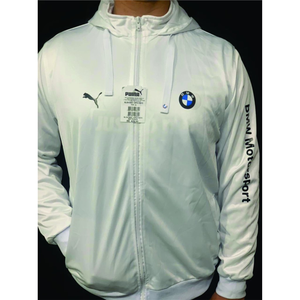 Corta vento store puma bmw branco