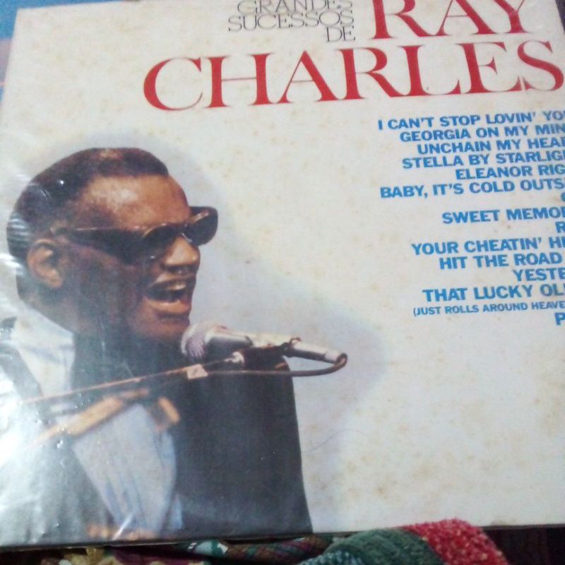 Disco vinil ray charles grandes sucessos
