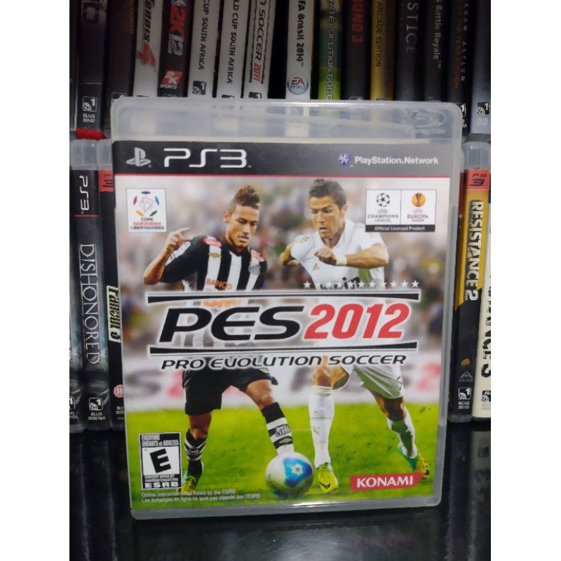 Jogo pes 2012 Ps3 - Playstation 3 - Play 3 mídia física original pro  evolution soccer 2012