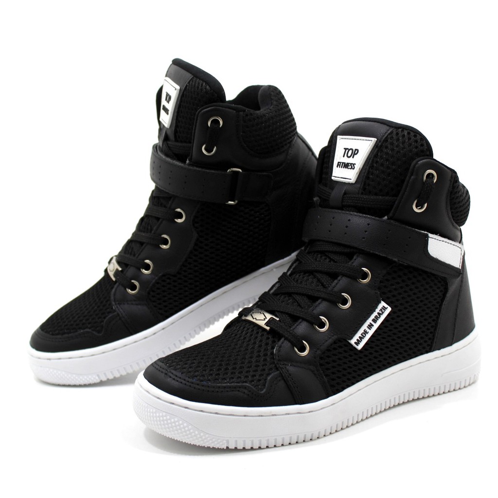 sneaker masculino cano alto
