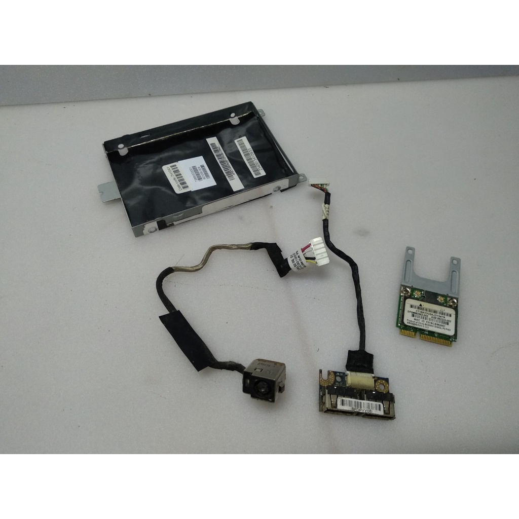 Conector Energia Jack Compaq Presário Cq40 740br 713br+ gaveta hd + conector usb + alto falantes