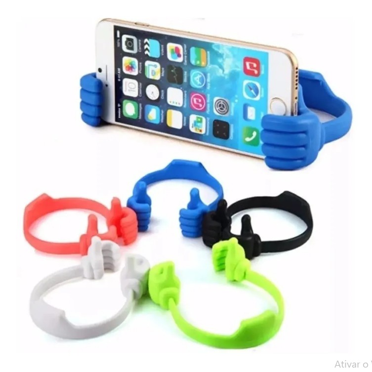 Suporte Para Celular Flexível Mesa Apoio Smartphone