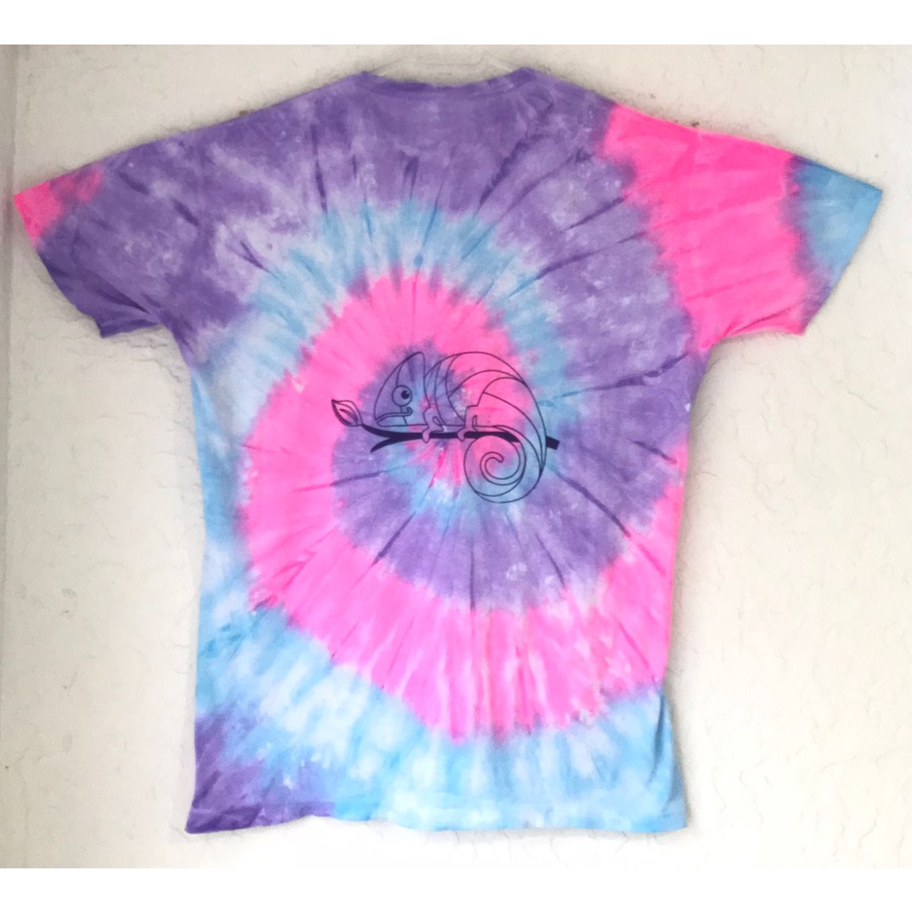 purple blue pink tie dye