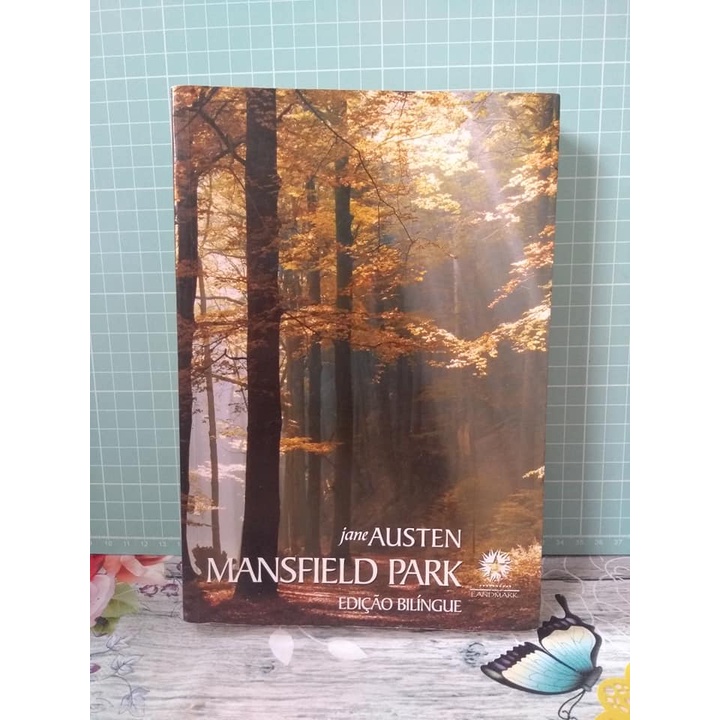 Mansfield Park Jane Austen Bilíngue Inglês Português Landmark livro