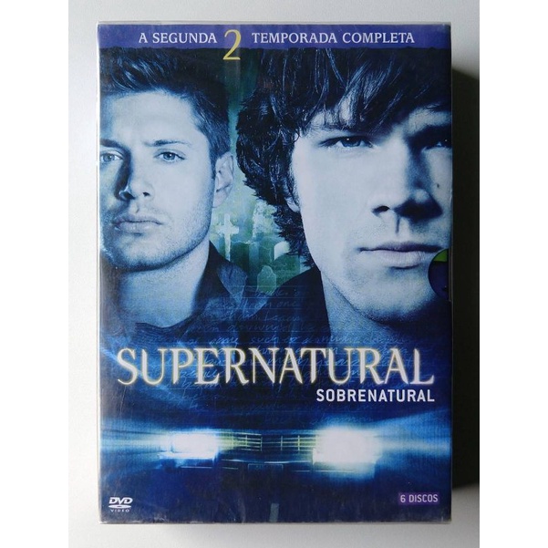 Box Dvd Supernatural (Sobrenatural) - A Segunda Temporada Completa - Original Lacrado