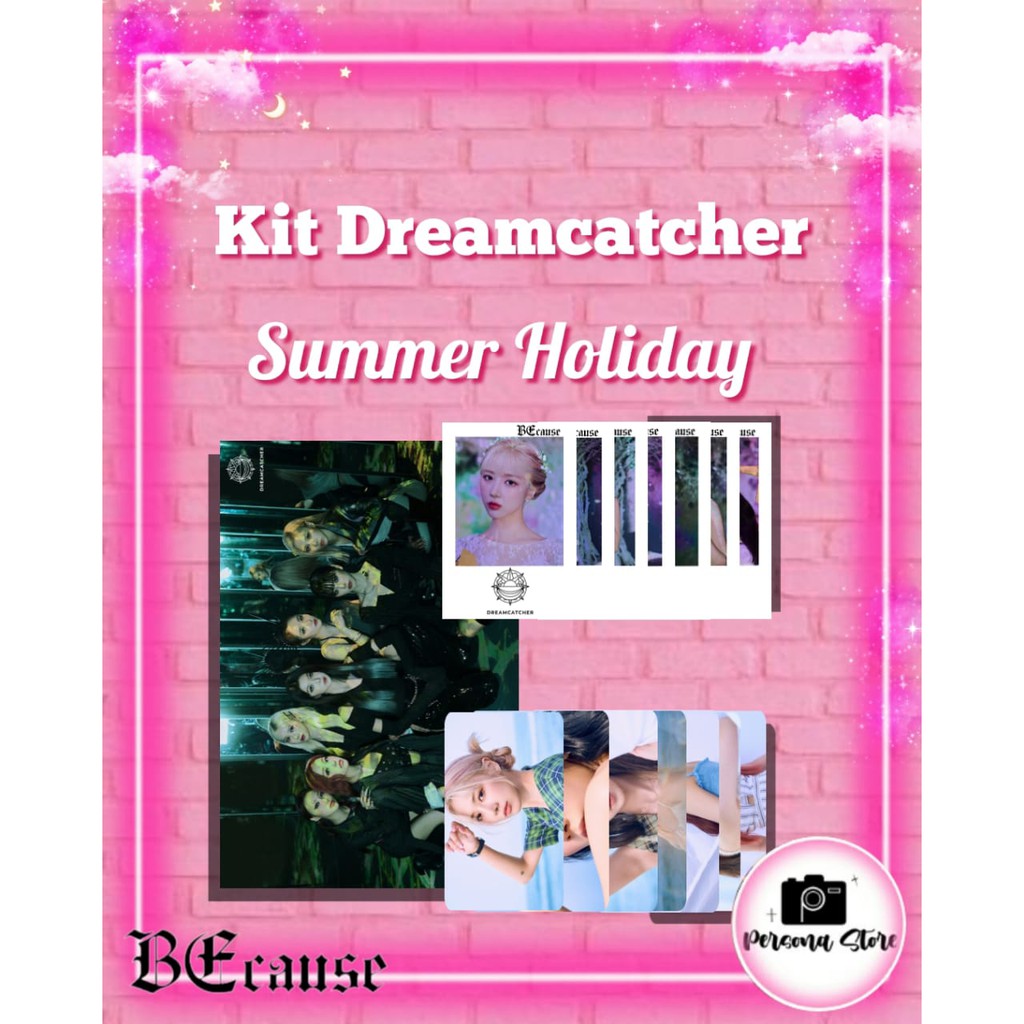 💗 Kit Dreamcatcher Summer Holiday ( Kpop ) ( Polaroid ) ( Poster ) ( Photocard ) ( Card ) ( DREAMCATCHER ) ( JiU, SuA, Siyeon, Handong, Yoohyeon, Dami, e Gahyeon ) ( InSomnia )