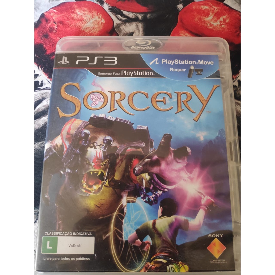 Jogo Ps3 Sorcery Playstation Move