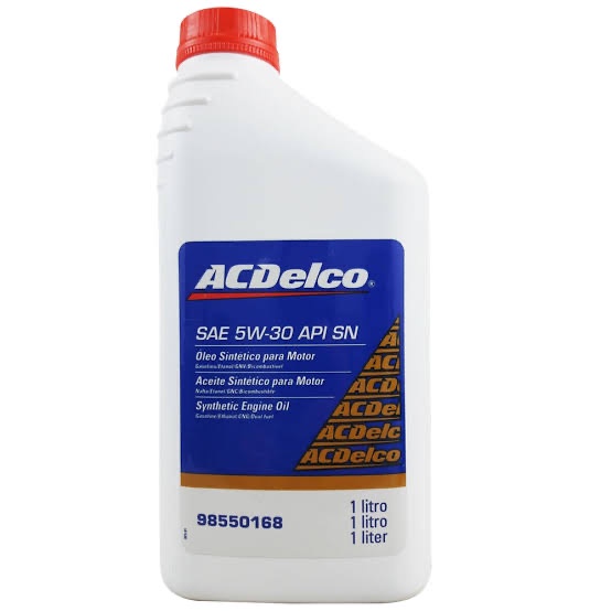 Óleo Sintético para Motor AC DELCO 5w30 API SN Corsa Celta Agile Prisma Cobalt Onix Montana