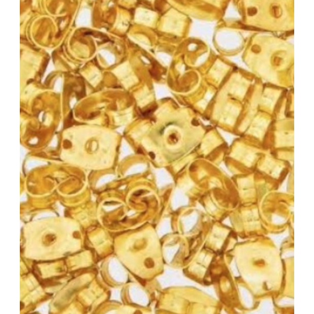 100aprox. Tarracha Brinco Bijouteria - Borboleta - Dourado em Oferta na Shopee