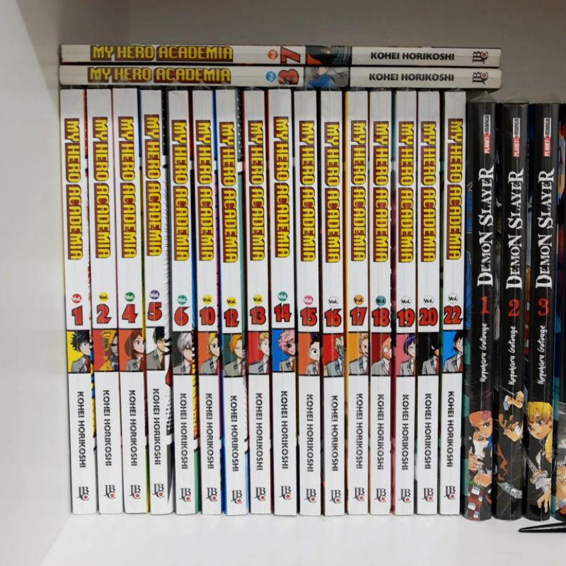 coleção de mangás my hero academia 1 ao 32 mangas Boku no hero