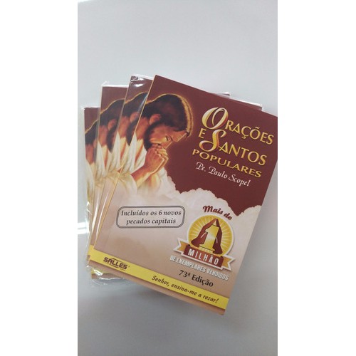 Livro Orações E Santos Populares Livro Completo Best Seller mais de 1000000 de exemplares vendidos
