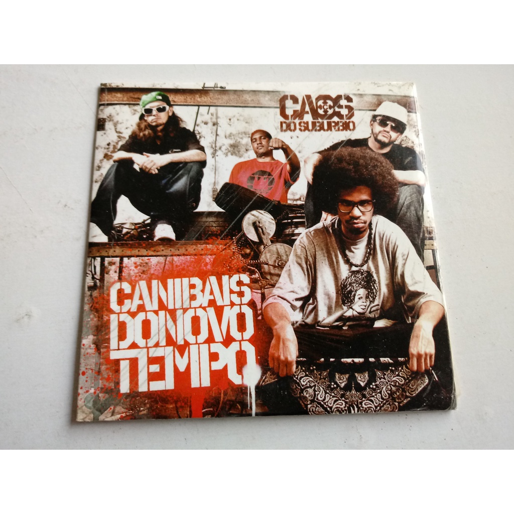 Cd caos do suburbio canibais o novo tempo rap nacional autoral