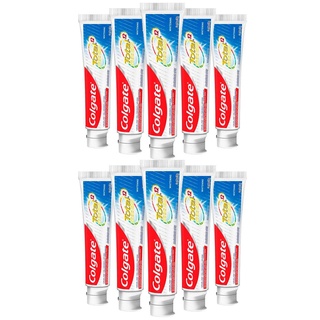 Kit 10 Creme Dental Colgate Total 12 Whitening 180g