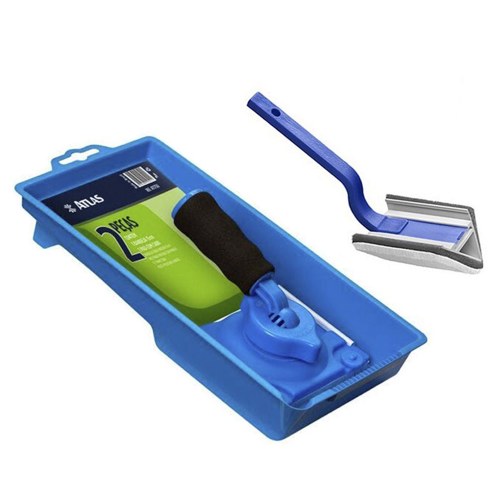 Kit Pintura Com Pad 2 PcsAatlas + Pad Para Pintura De Cantos AT75060 Atlas