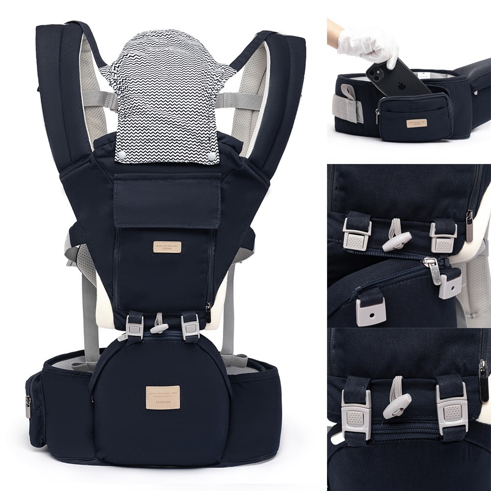 Lequeen Canguru Bebe Passeio Original Confortável Original Resistente Reforçado