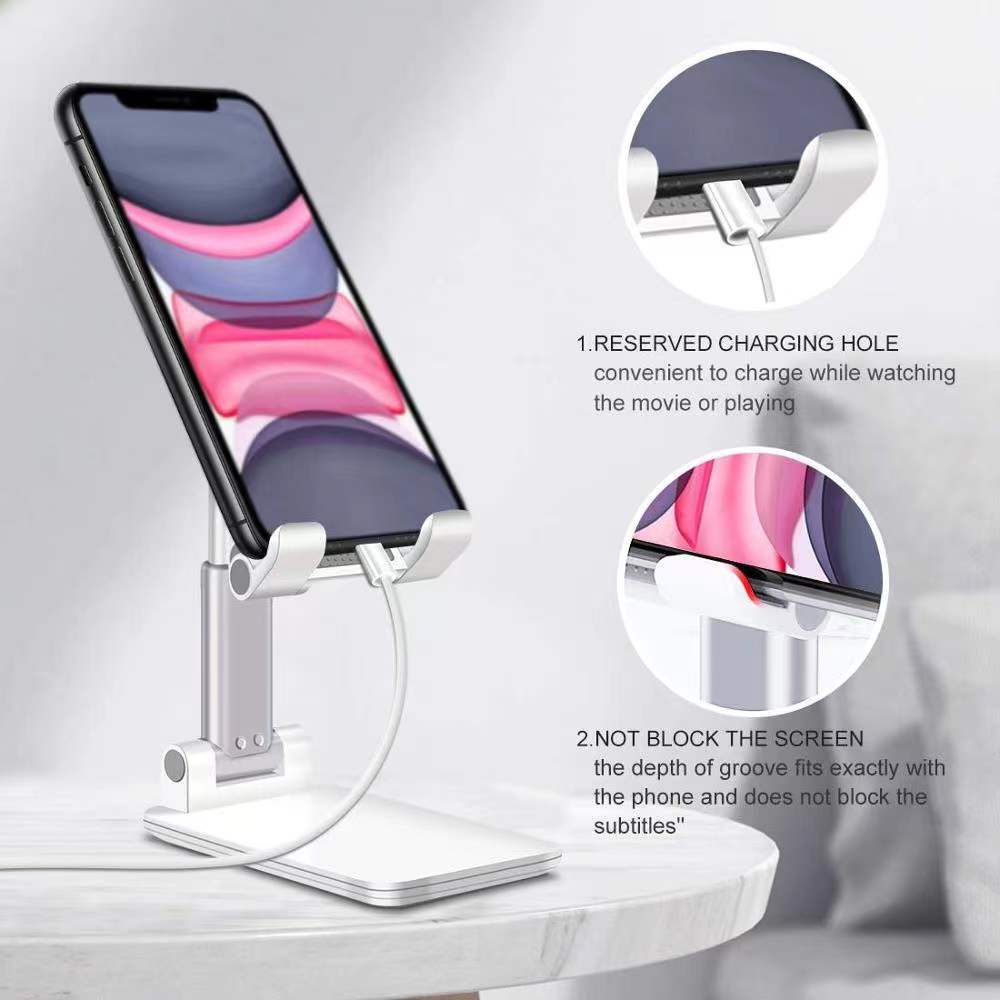 Suporte Universal De Mesa Para Celular E Tablet Dobr Vel Ajust Vel Apoio Mesa Iphone Ipad