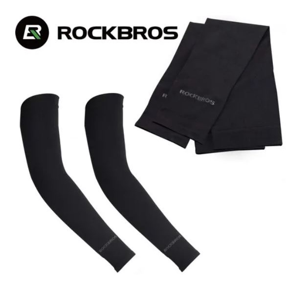 Manguito Manga De Compressao Protecao Solar Uv Rockbros em Oferta na Shopee