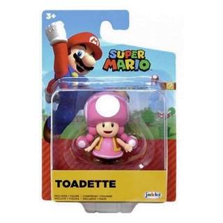 Super Mario - Boneco 2.5 polegadas Colecionável - Toadette