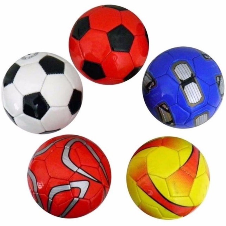 Kit 5 Bolas de futebol voltado para recreação atacado campo esporte lazer