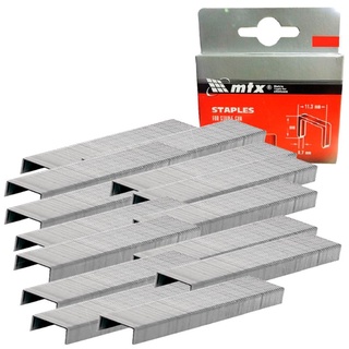 Grampos 106 para Grampeador Tapeceiro 8 MM Caixa com 1.000 Unidades MTX