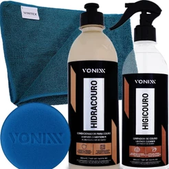 Kit Limpar Hidratar Couro Higicouro + Hidracouro - Vonixx