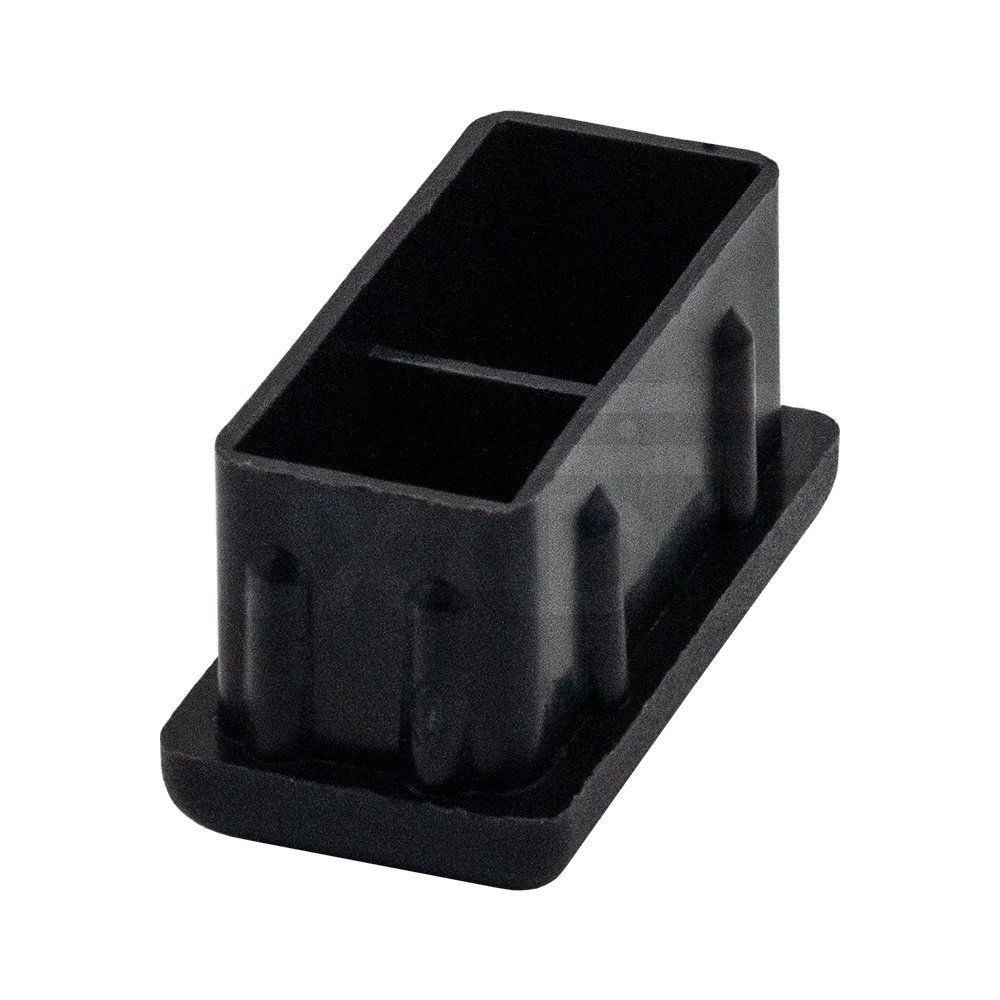 Tampa Ponteira Interna Pead Para Metalon Retangular 40x20mm