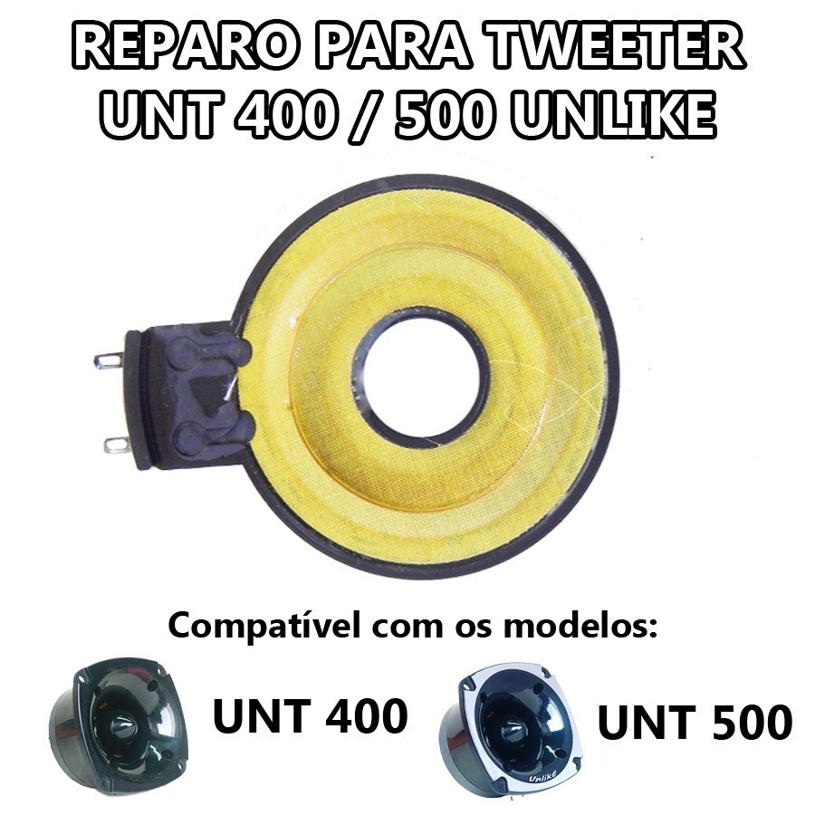 Reparo Super Tweeter Unlike 100 / 150w 8 Ohms Original em Oferta na Shopee