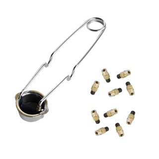 Acendedor Centelhador P/ Maçarico Tipo Concha + 10 Pedras em Oferta na Shopee