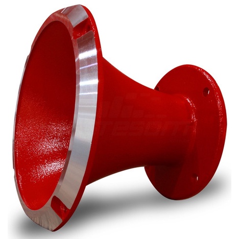 Corneta Profissional Alumínio Similar Jbl Vermelha Hl 1450 - Spare Parts and Accessories for Vehicles