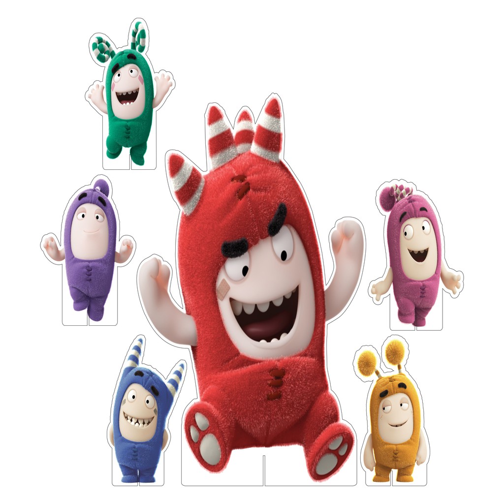Mini Kit Display Festa Infantil Oddbods DK