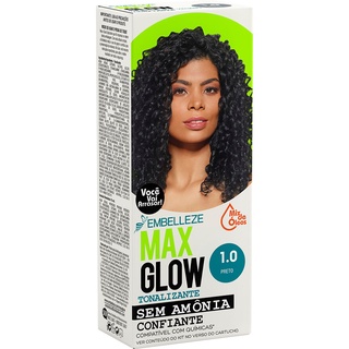 MAX GLOW PRETO 1.0 TONALIZANTE CR ECO