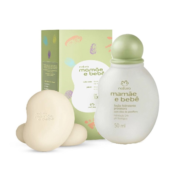 Kit Natura Mamae Bebe Colonia 50ml Caixa Com 2 Sabonete Barra Original Shopee Brasil