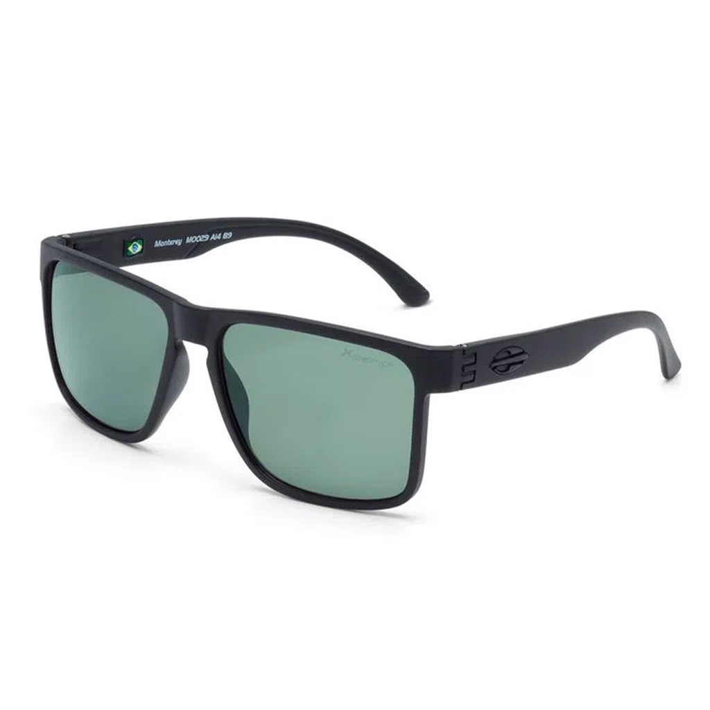 Óculos de Sol Adulto Monterey Lente Polarizada Mormaii Preto Fosco