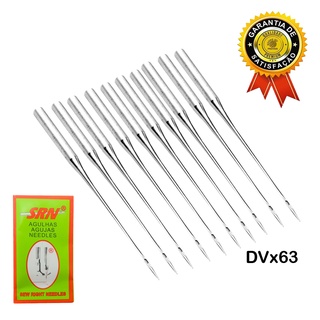 10 Agulha Maquina De Costura Galoneira Industrial Dvx63 N 09