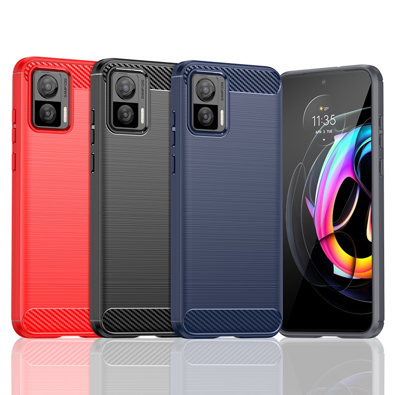 Capa Anti-Impacto Para Motorola Edge 2022 30 Neo Borda 30 20 S30 X30 Lite Pro Ultra Celular TPU Traseira Moto