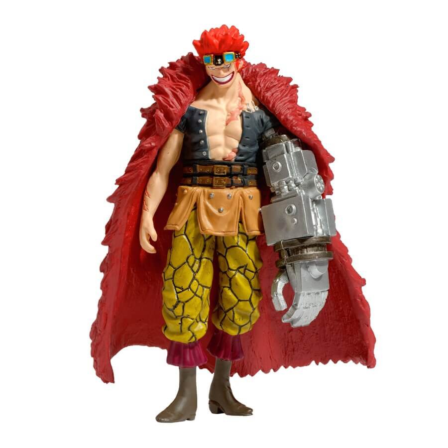 Boneco Miniatura Action Figure One Piece Ed 14 Eutass Kidd O Pirata Cruel Colecao Salvat Shopee Brasil