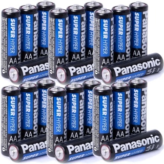 Kit 24 Pilha AA Panasonic Comum Antivazamento Zinco Original