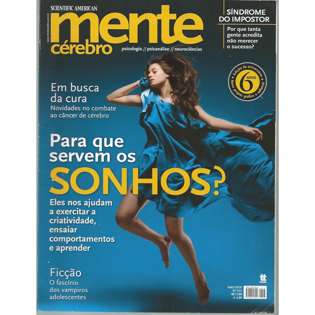 Revista Mente E Cérebro, Ano 18, Nº 213